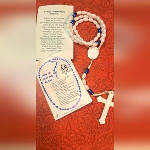 First Communion Rosary With Prayer